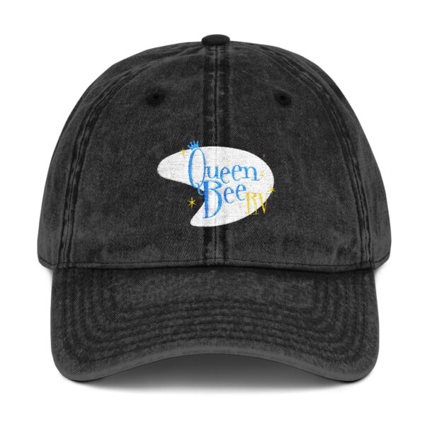 Queen Bee RV Vintage Embroidered Cap - Image 3