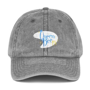 Queen Bee RV Vintage Embroidered Cap