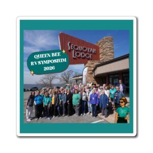 Queen Bee RV Symposium 2026 Magnet